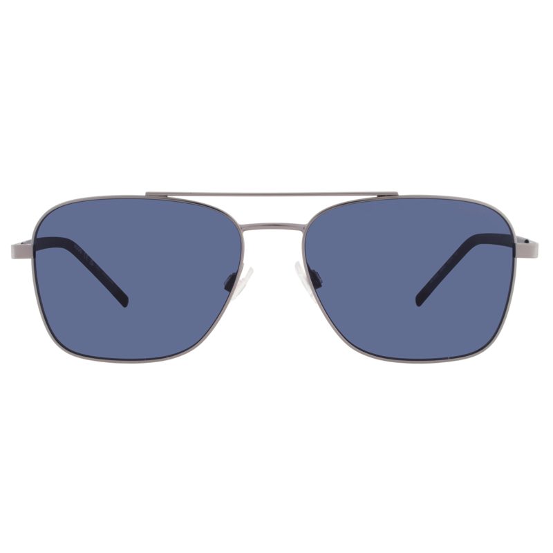 Hugo [보스] Blue Rectangular Mens Sunglasses HG 1269 / S 0R81 / KU 57