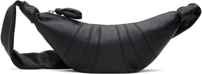 Black Small Croissant Bag 262646M170019