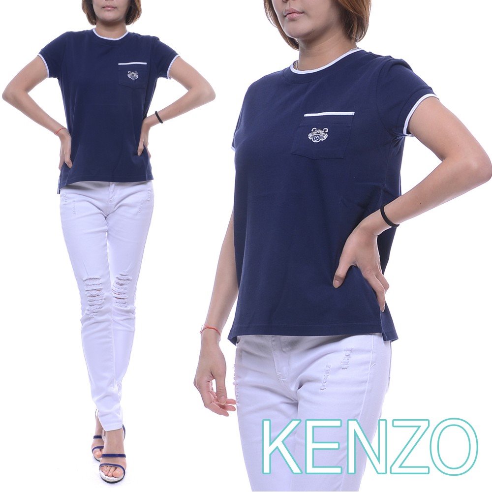 17SS 여성 포켓 타이거 티셔츠 (2TS858_981_77_17S)