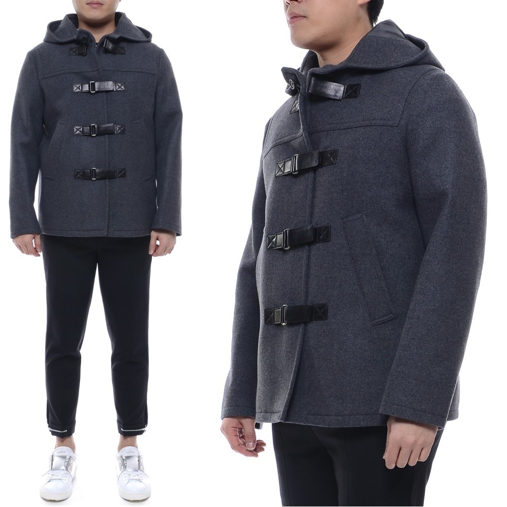 17FW 남성 벨크로 버클 코트 (PBCA103U_F008_548_17F)