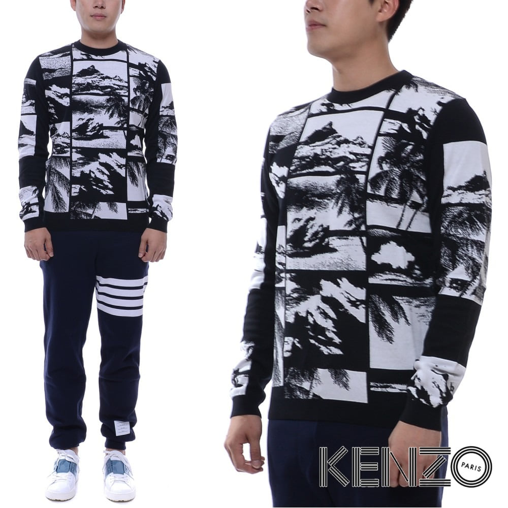 17FW 남성 트로피칼 아이스 니트 (5PU229_3CB_99_17F)