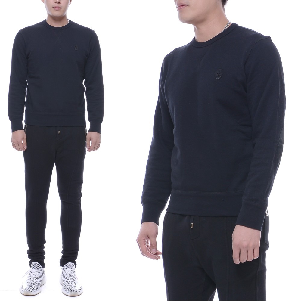 17FW 남성 스컬 맨투맨 티셔츠 (464050_QJX43_1000_17F)