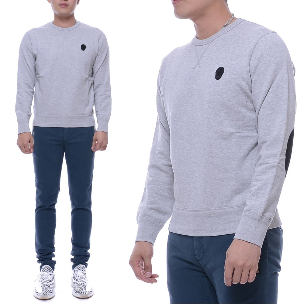 17FW 남성 스컬 맨투맨 티셔츠 (464050_QJX43_1401_17F)