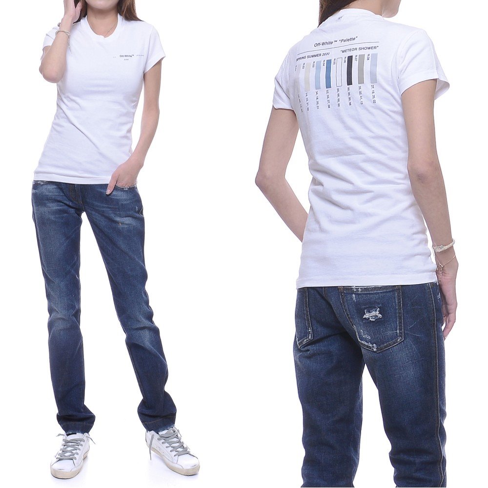 20SS 여성 팔레트 반팔티 (OWAA040S20JER001_0184_20S)