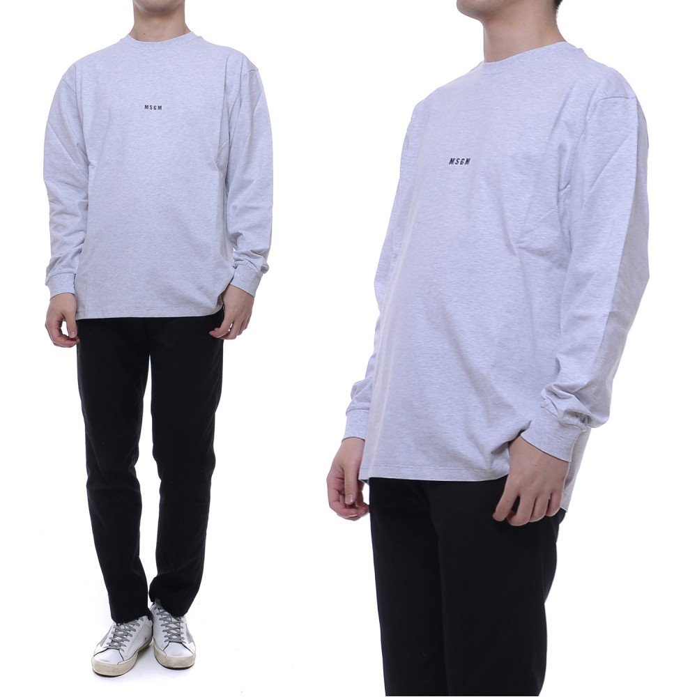 20SS 남성 로고 프린트 긴팔티 (2840MM160_207096_94_20S)