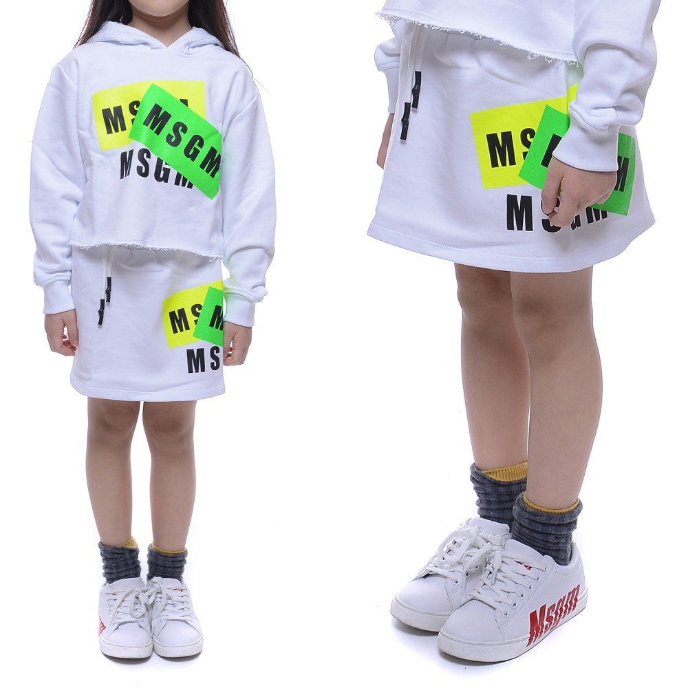 20SS MSGM 로고 스커트 치마 (022097_001_20S)
