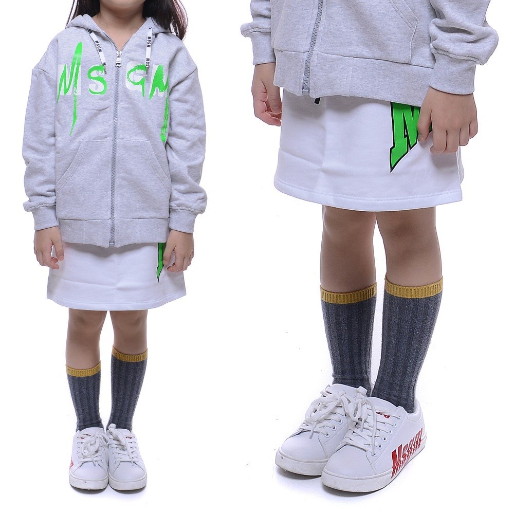 20SS MSGM 로고 스커트 치마 (022076_001_20S)