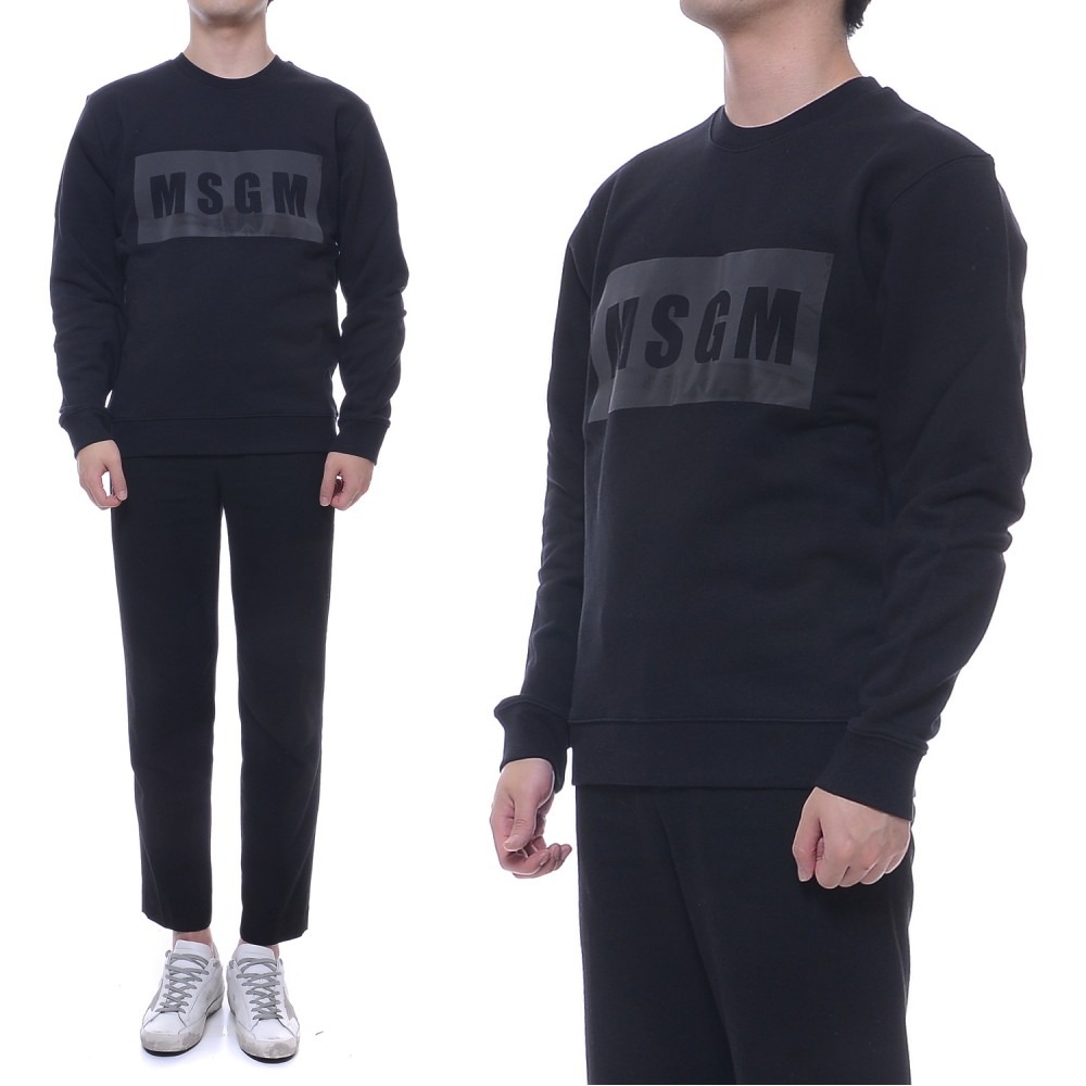 20FW 남성 MSGM 맨투맨 (2940MM164_207599_99_20F)
