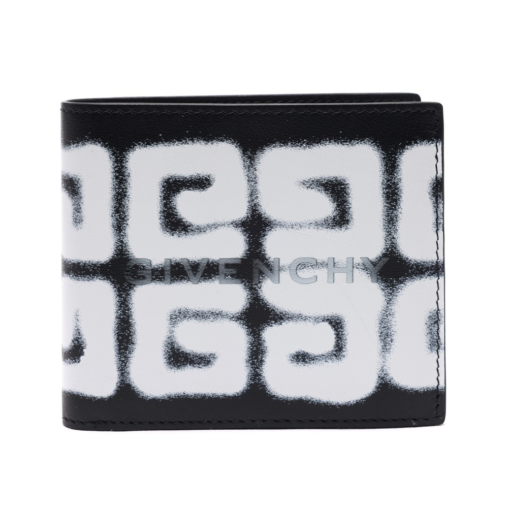 22SS Men's Graffiti Logo Bifold Wallet (BK608NK1EB_001_22S)