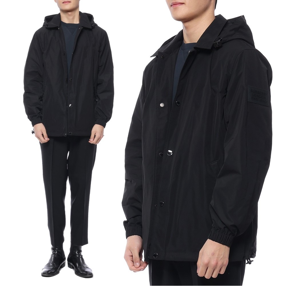 22SS 남성 EALING 후드 자켓 (8014770_BLACK_22S)