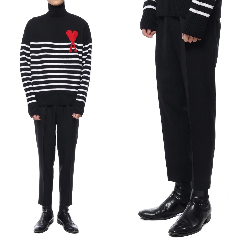 21FW 남성 아미 울 팬츠 (A21HT206_279_001_21F)