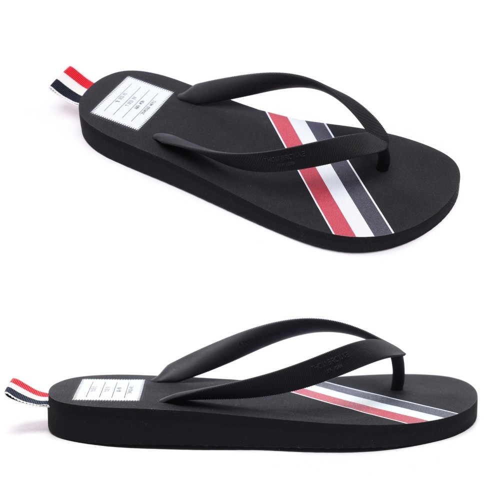 22SS Women's Three-Stripe Tab Stripe Flip-Flops (FFF110A_05690_001_22S)