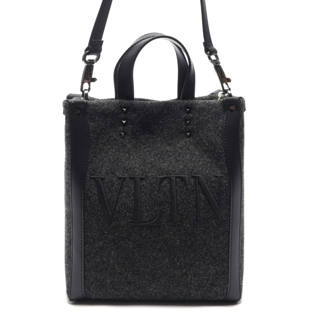 22FW 남성 VLTN 펠트 토트숄더백 (1Y2B0B78_BZN_7NJ_22F)