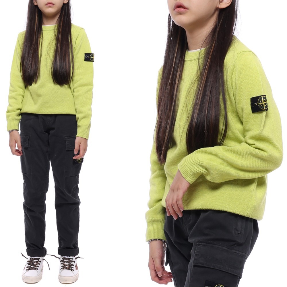 22FW 와펜 패치 니트 (7716502A1_V0031_22F)
