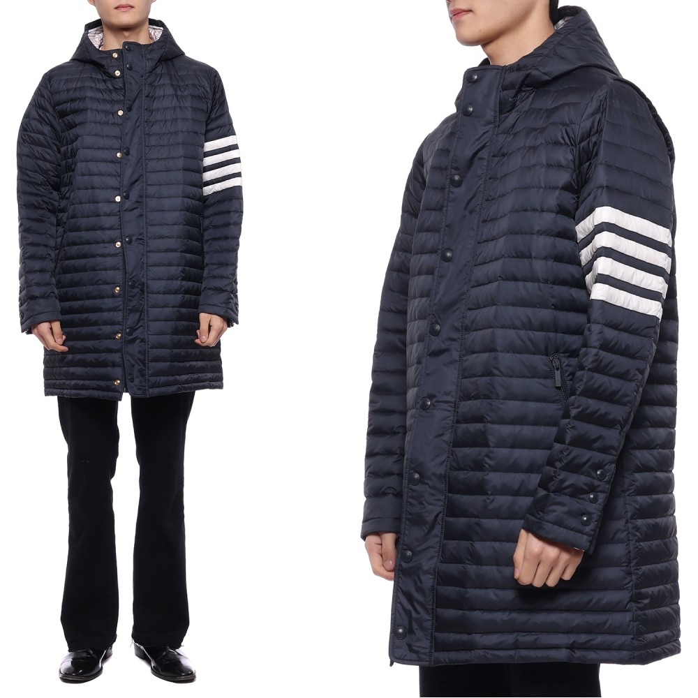 23SS 남성 사선 완장 다운 롱패딩 (MOD013X_05411_415_23S)