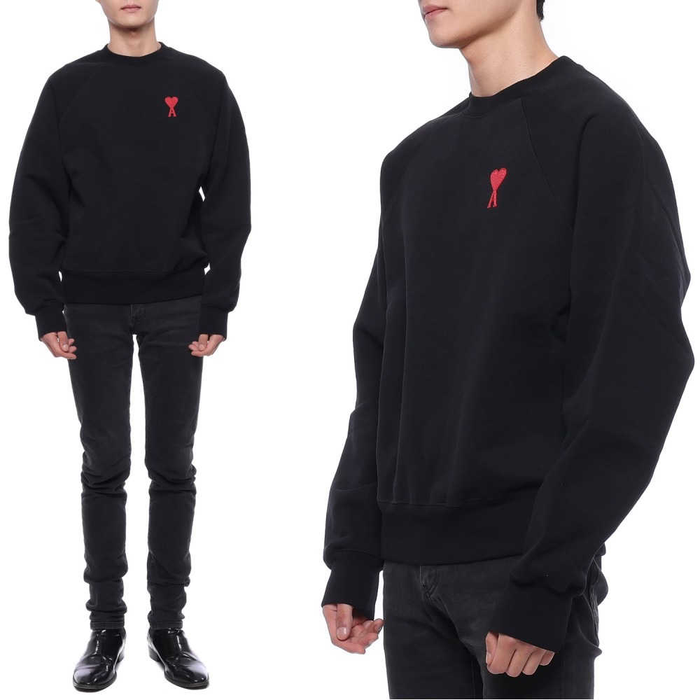 23SS 남성 하트 로고 맨투맨 (USW004 747 009 M 23S)