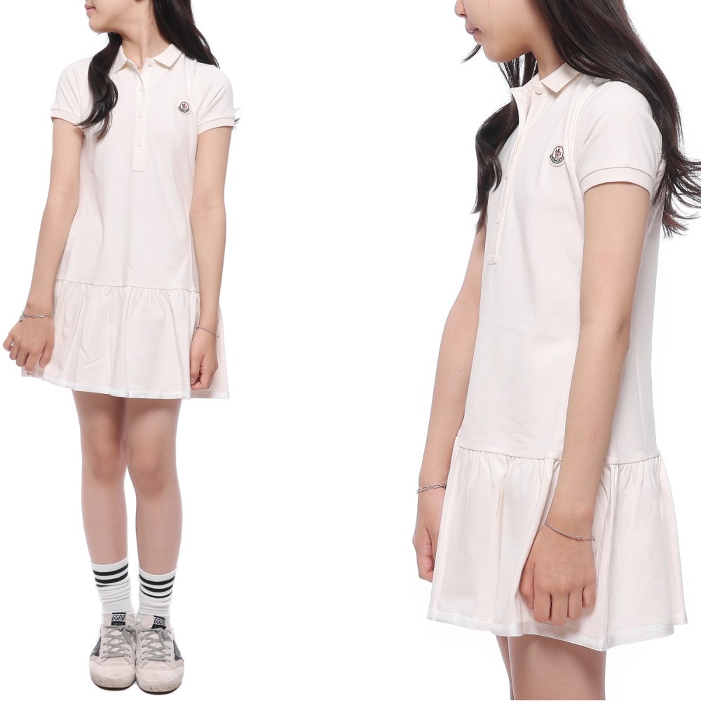 23SS 로고 피케 원피스 (8I00011 8496F 034 2 23S)