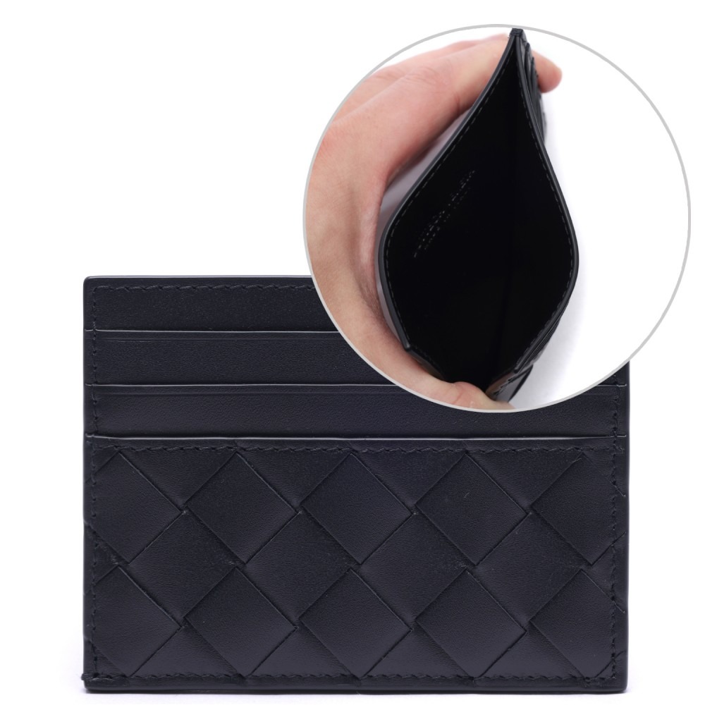23SS Men's Intrecciato Card Wallet (635057 VCPQ3 4251 23S)