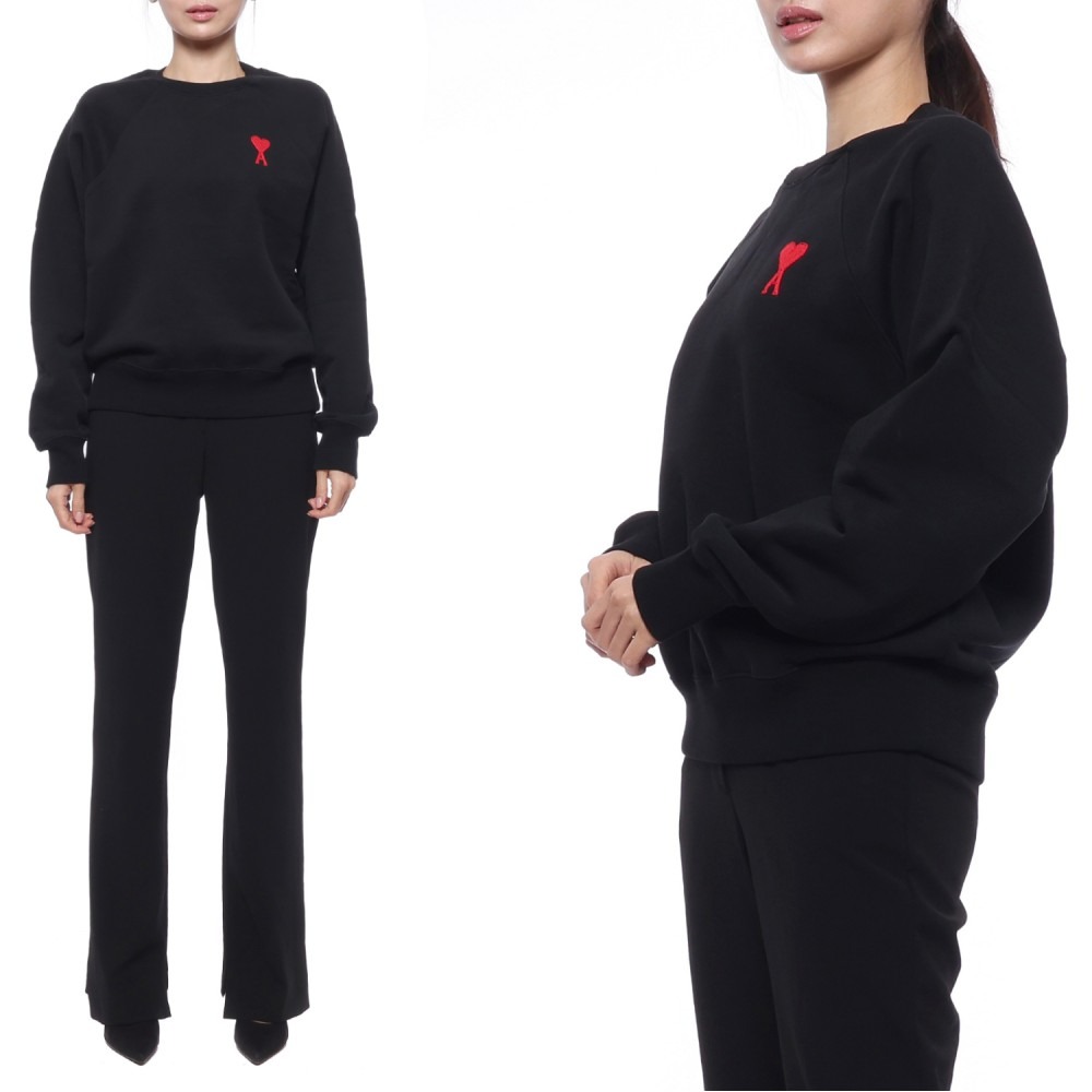 23SS Women's Heart Logo Sweatshirt (USW004 747 009 W 23S)