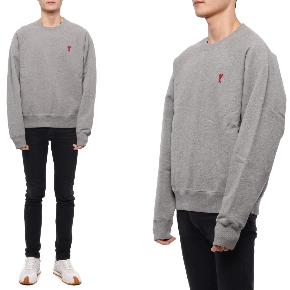 23FW 남성 하트 로고 맨투맨 (BFUSW005 747 055 M 23F)