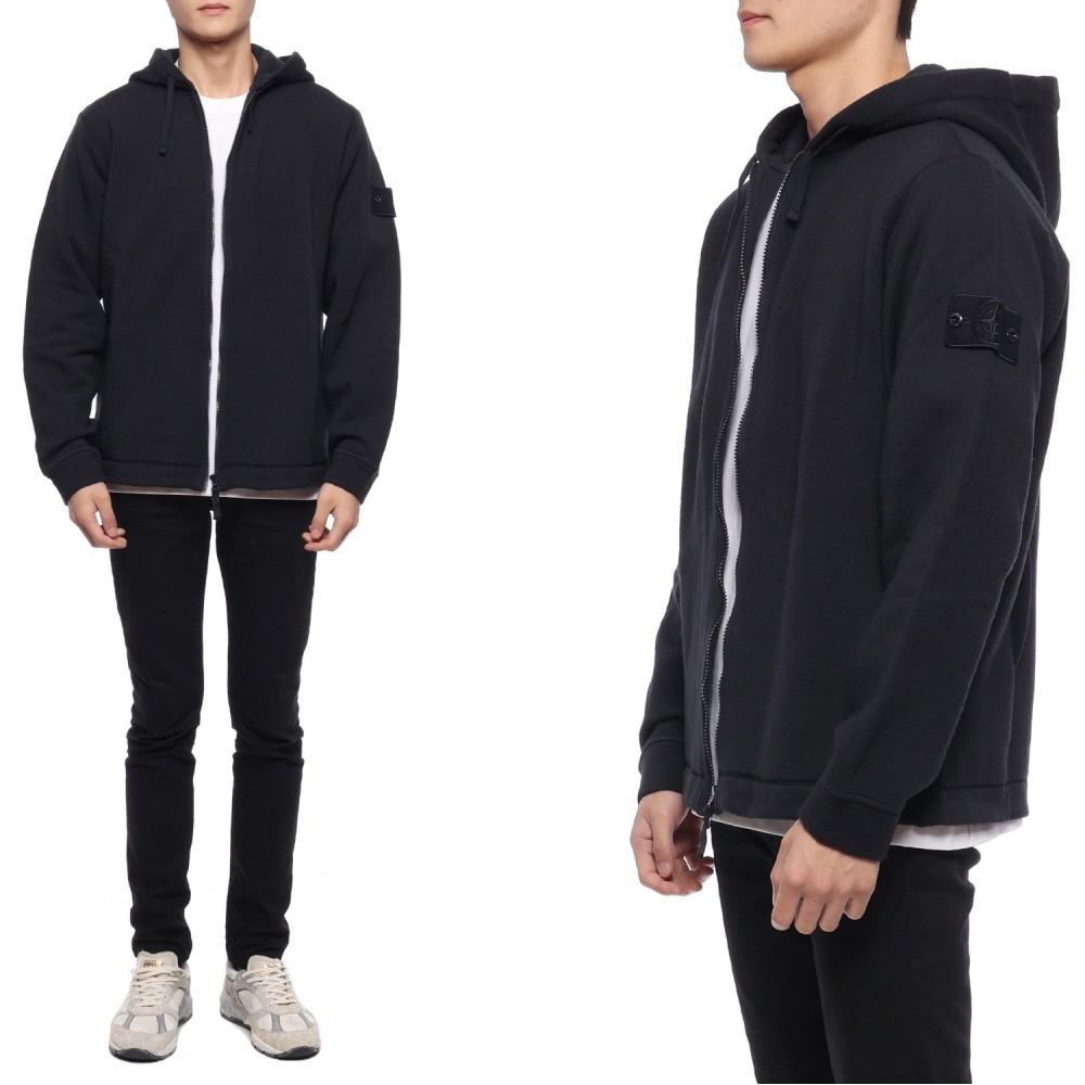 23FW Men's Wappen Patch Zip-Up Hoodie (7915632F3 V0020 23F)