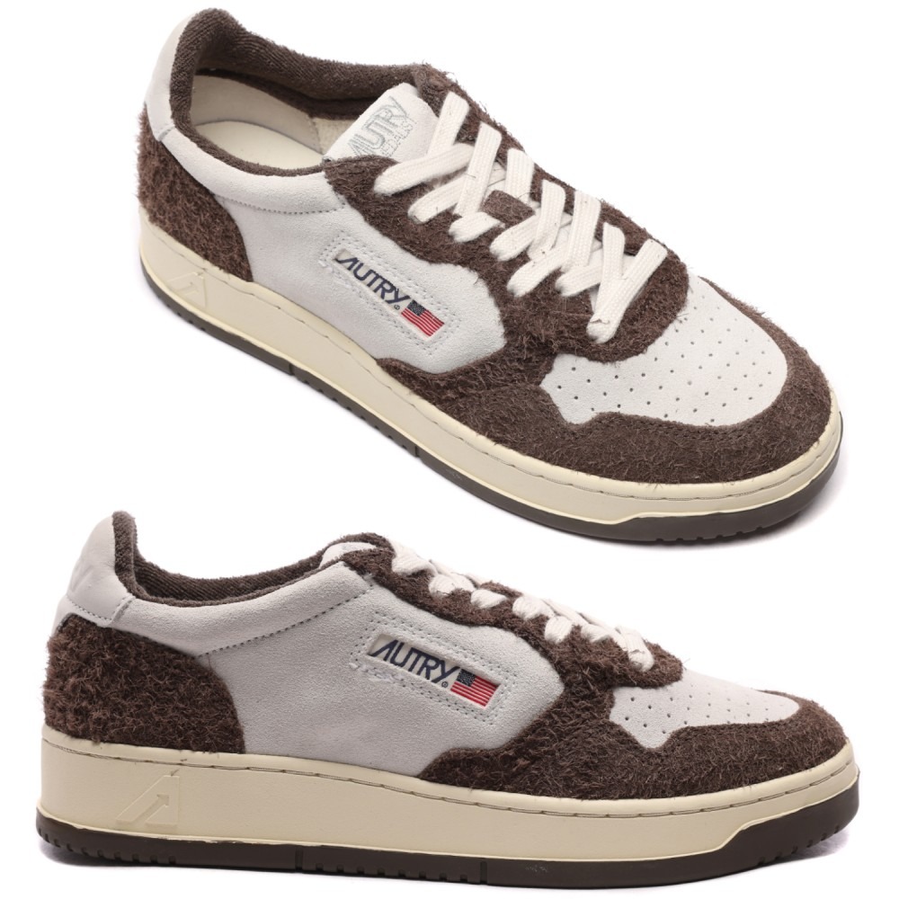 23FW 남성 메달리스트 스웨이드 로우 스니커즈 (AULM SH05 23F)
