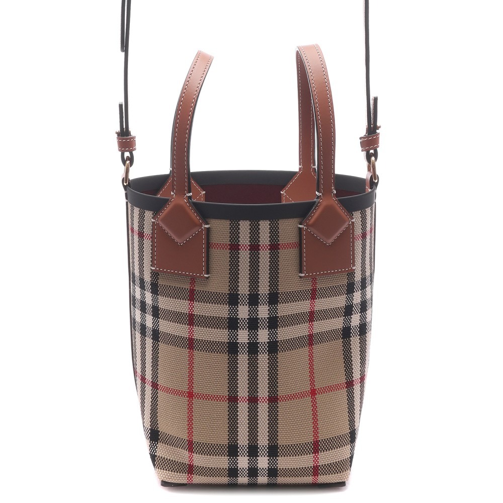 24SS 여성 런던 미니 토트숄더백 (8070461 VINTAGE CHECK ARCHIVE BEIGE 24S)