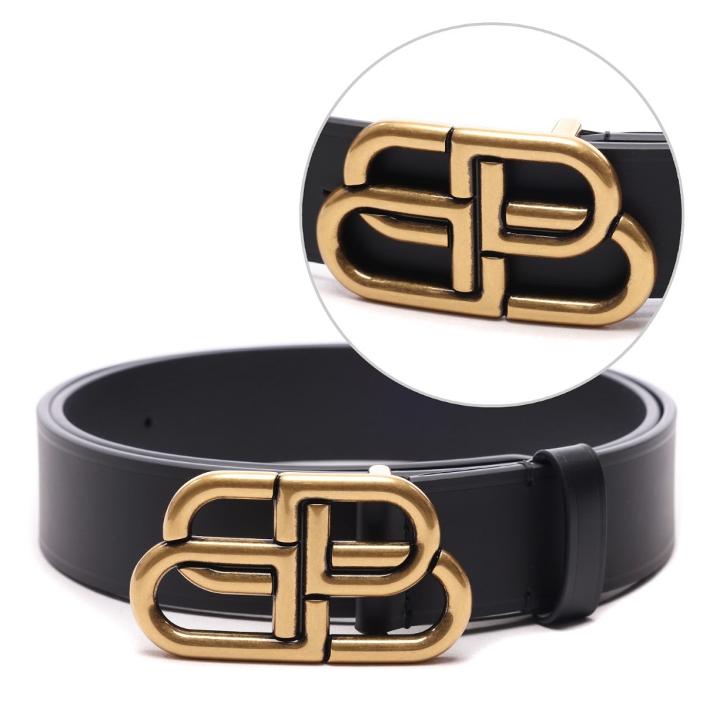 24SS 남성 BB 로고 라지 벨트 (570370 1CH04 1000 24S)