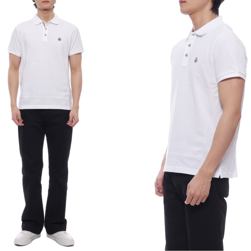 24SS 남성 로고 패치 폴로 반팔티셔츠 (8A00024 84556 001 24S)