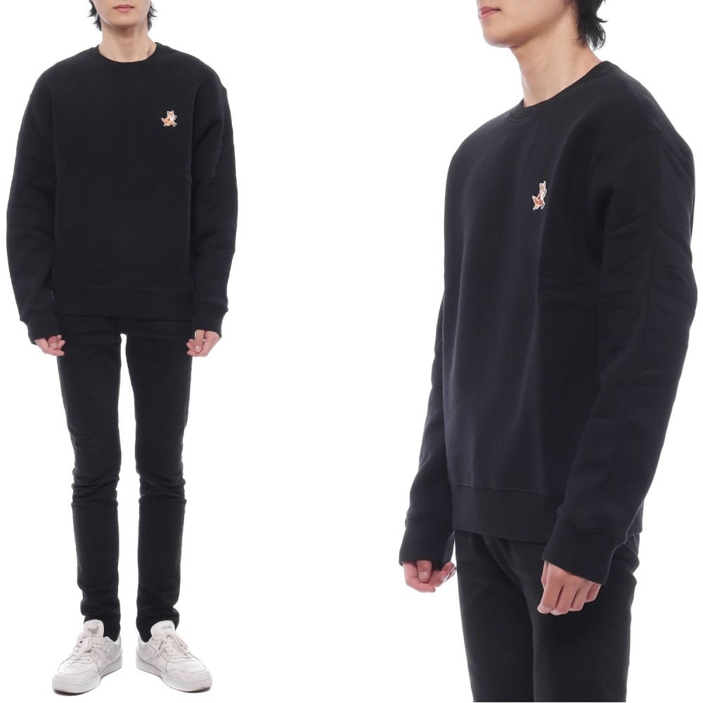 24SS 남성 스피디 폭스 패치 맨투맨 (MM00313KM0307 P199 24S)