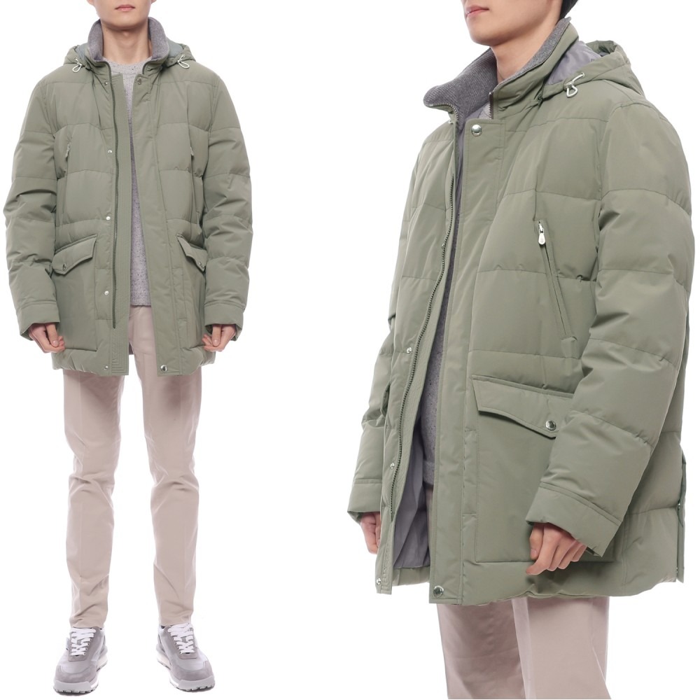 24FW 남성 디태처블 후드 다운 패딩 (MM4911823 CRY56 24F)