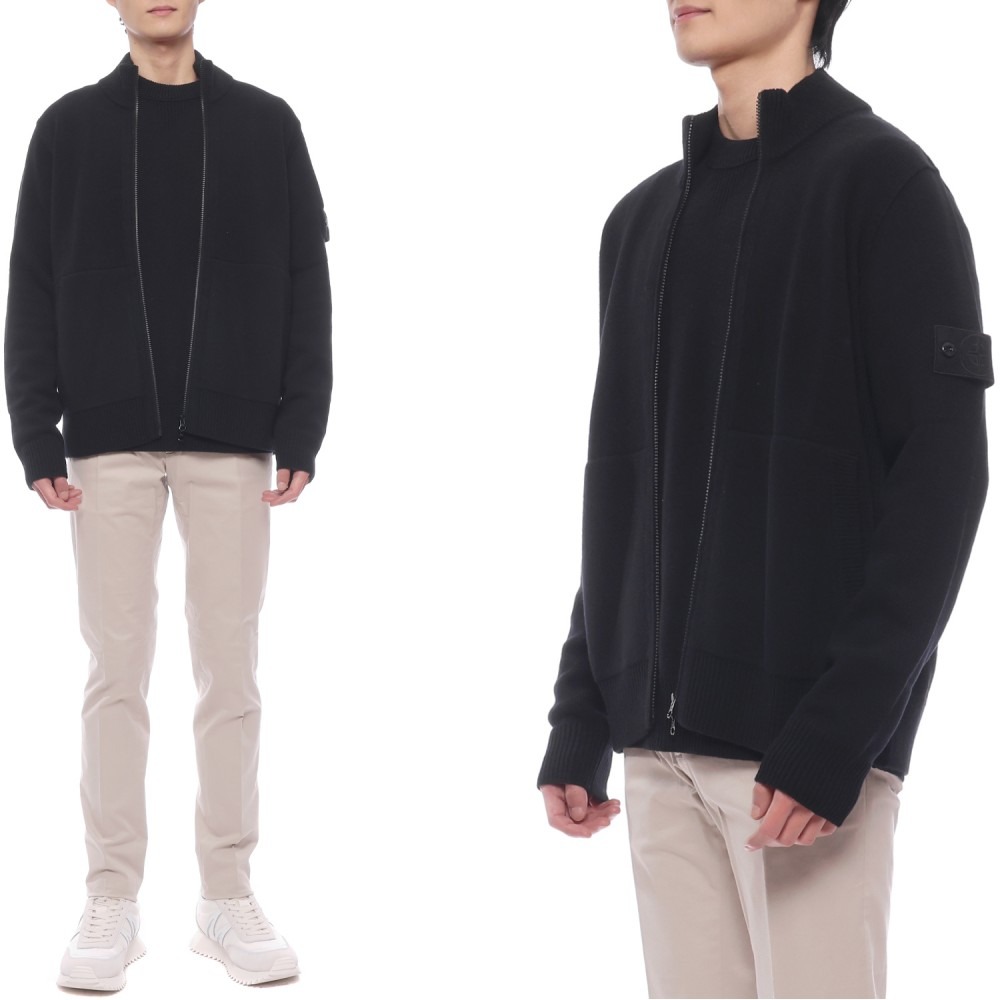 24FW 남성 고스트 피스 울 집업 재킷 (8115572FA V0029 24F)