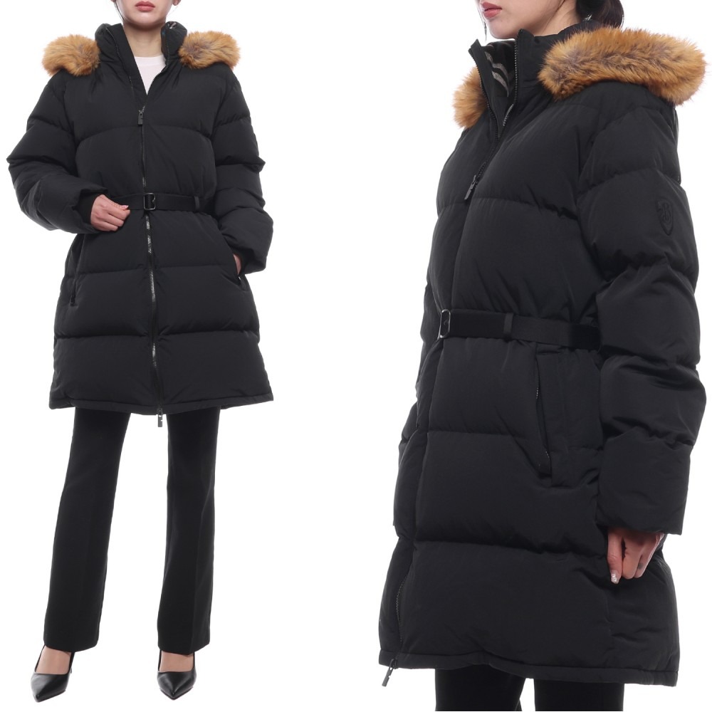 24FW 여성 나일론 퍼퍼 롱패딩 (8097891 BLACK SNUG 24F)