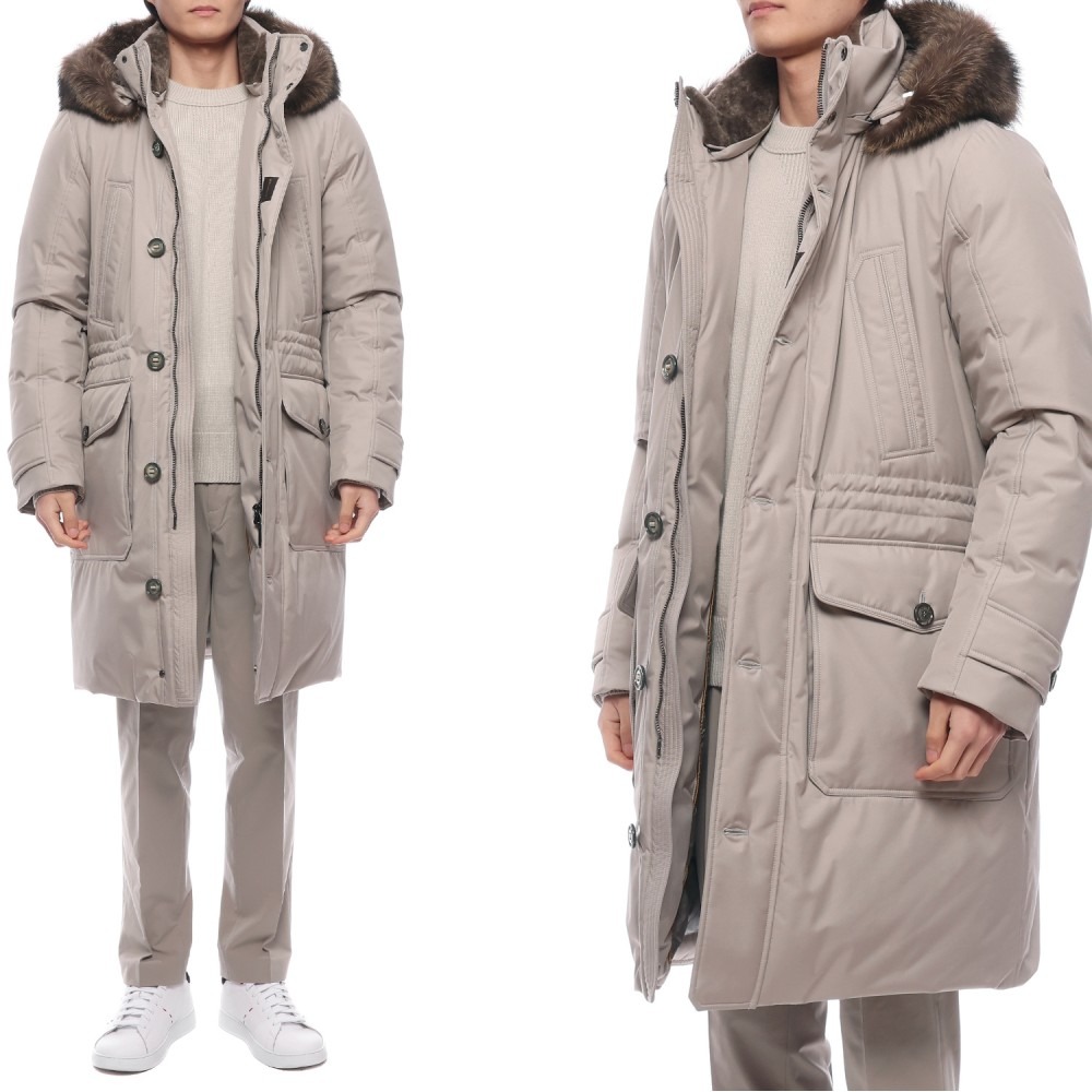 24FW 남성 SAPPORO GF 다운 롱패딩 (SAPPORO GF STONE 24F)