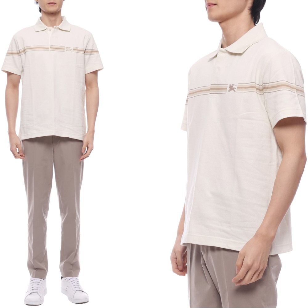 25SS 남성 스트라이프 폴로 반팔티셔츠 (8104054 ICE 25S)