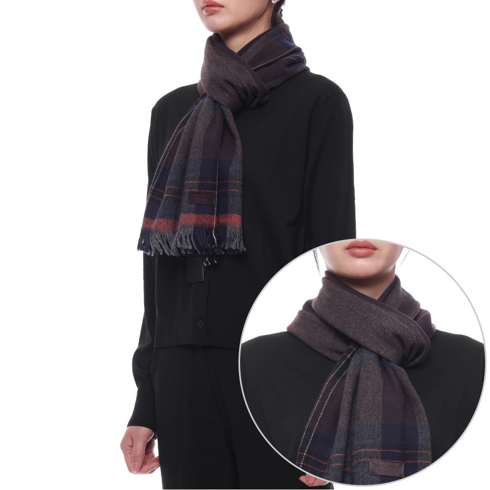 여성 체크 머플러 (SC4002 V05M 5080 W)