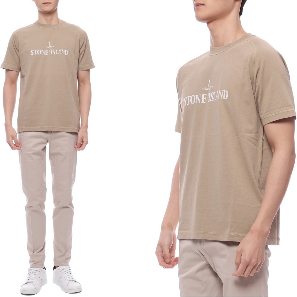 25SS 남성 로고 프린트 반팔티셔츠 (K1S152100020 S0081 V009A 25S)