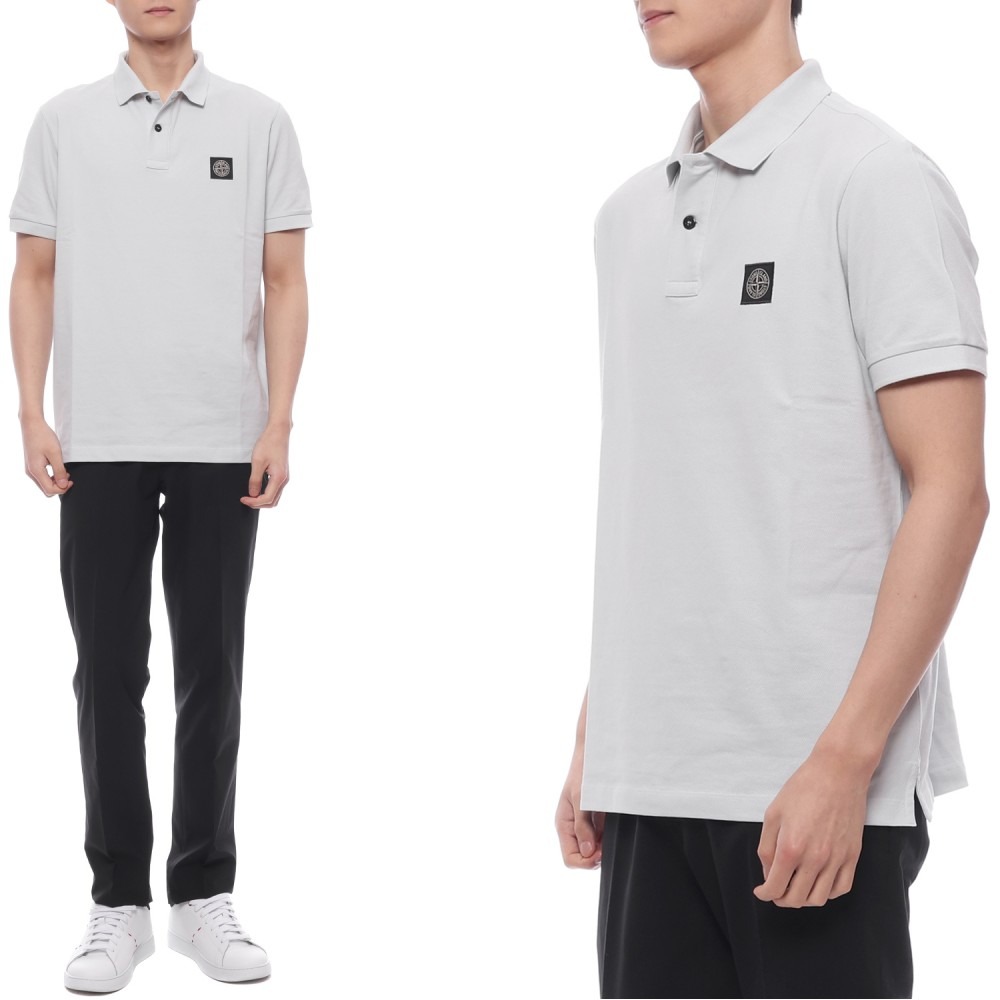 25SS 남성 로고 패치 폴로 반팔티셔츠 (K1S1522002SC S0017 V0041 25S)