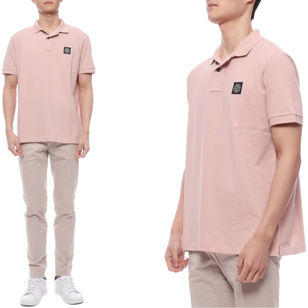 25SS 남성 로고 패치 폴로 반팔티셔츠 (K1S1522002SC S0017 V0082 25S)