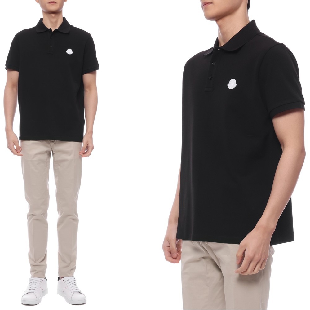 25SS 남성 로고 패치 폴로 반팔티셔츠 (8A00003 89A16 998 25S)