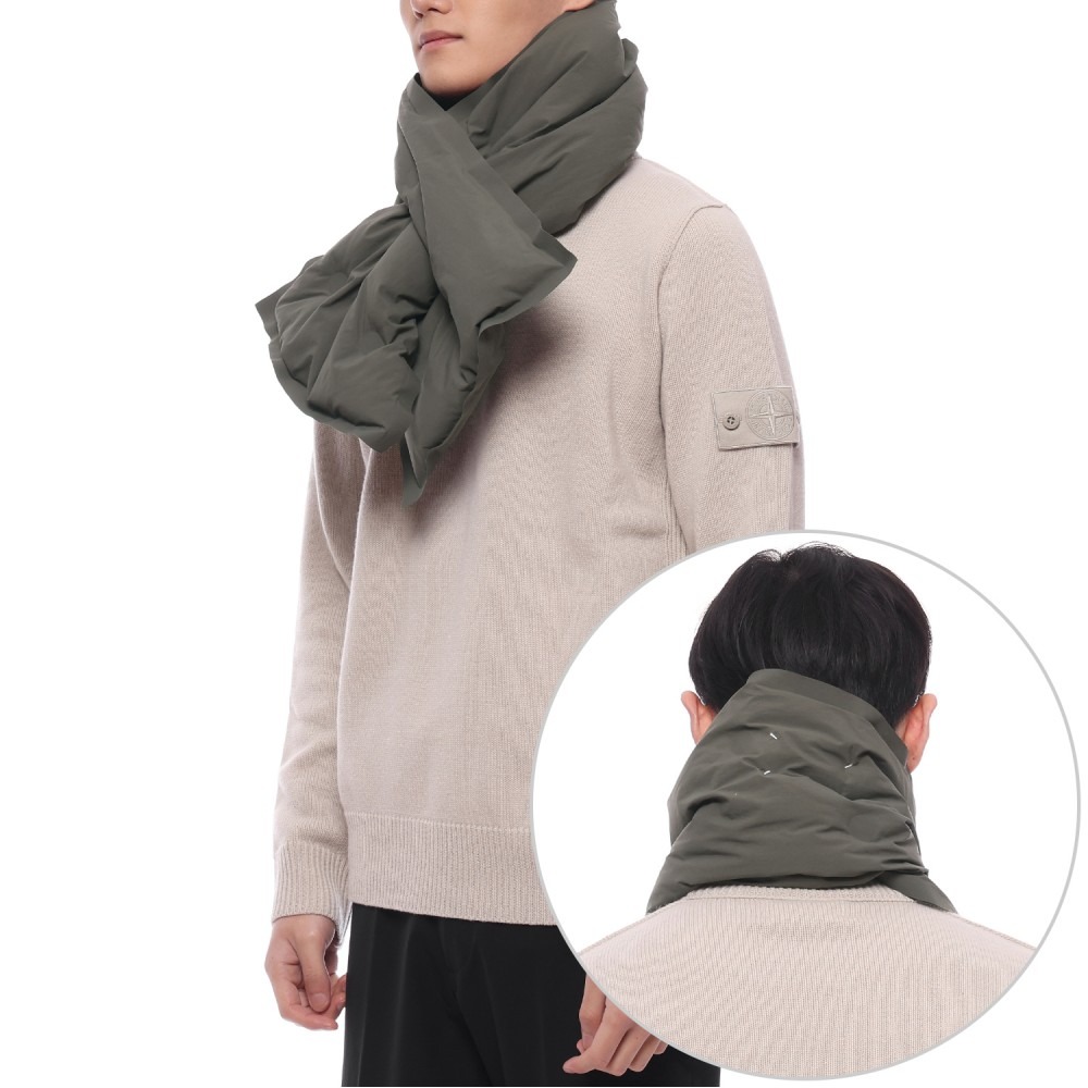24FW 남성 리사이클 나일론 패딩 머플러 (SI0TE0001 S54870 727 M 24F)