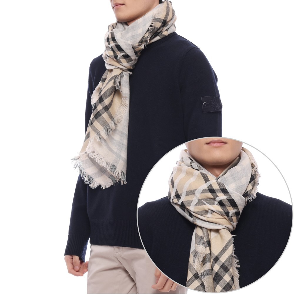 25SS 남성 EKD 울 블렌드 머플러 (8104326 CALICO M 25S)