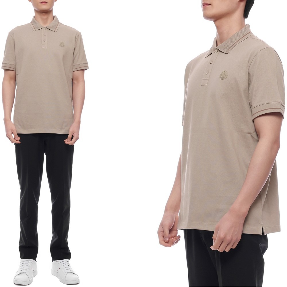 25SS Men's Logo Patch Polo Short Sleeve T-Shirt (8A00008 89A16 207 25S)