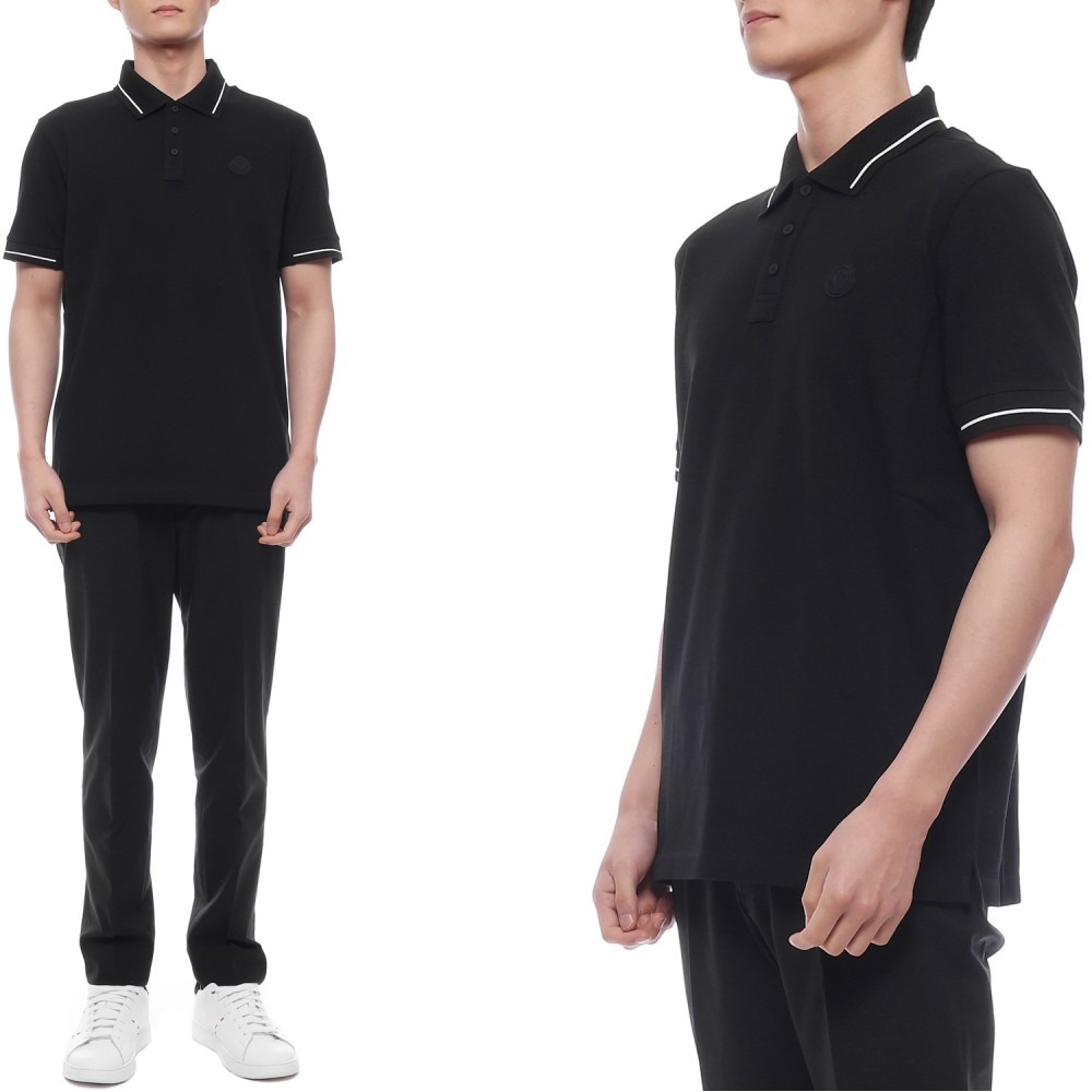 25SS 남성 로고 패치 폴로 반팔티셔츠 (8A00008 89A16 999 25S)