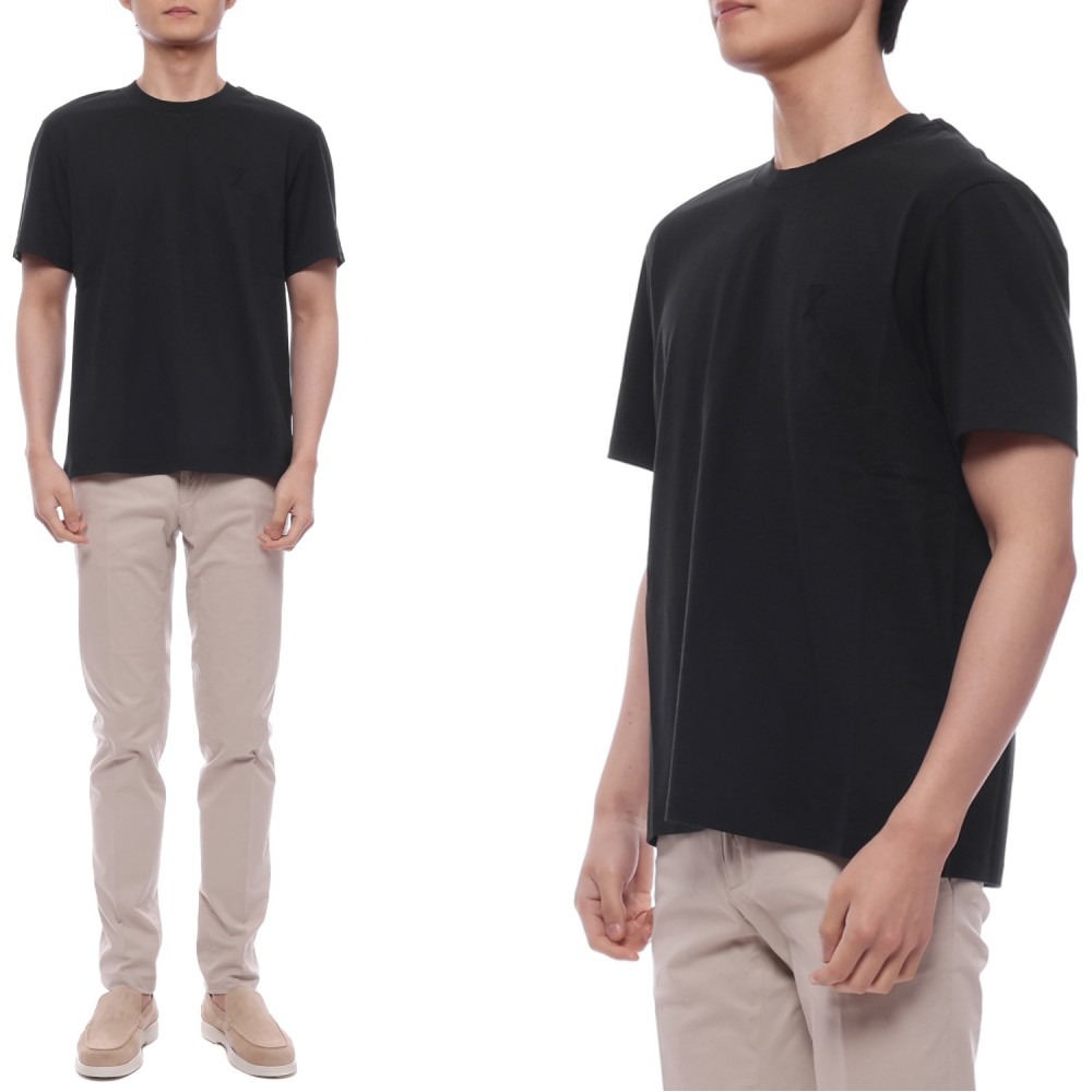 25SS 남성 하트 로고 반팔티셔츠 (BFUTS003 724 001 M 25S)