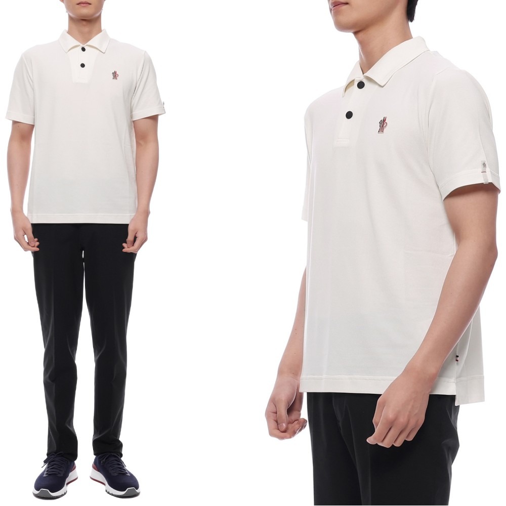 25SS 남성 로고 패치 폴로 반팔티셔츠 (8A00001 89AVZ 034 25S)