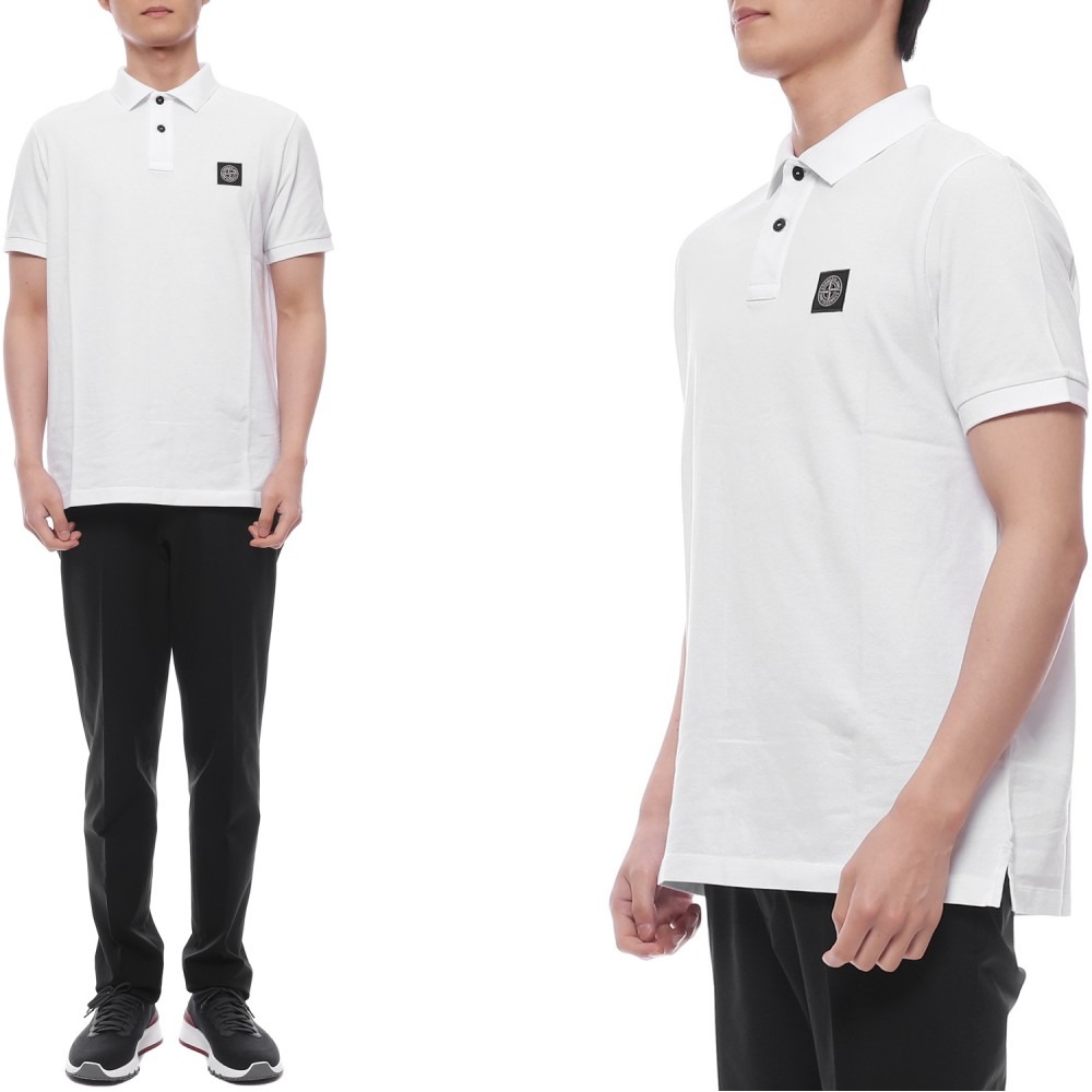 25SS 남성 로고 패치 폴로 반팔티셔츠 (K1S1522002SC S0017 V1001 25S)