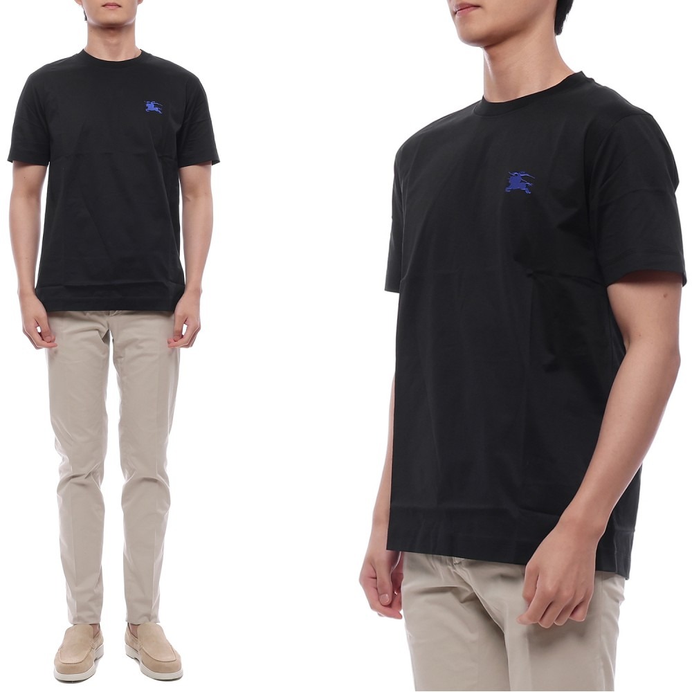 25SS 남성 EKD 자수 반팔티셔츠 (8107453 BLACK 25S)