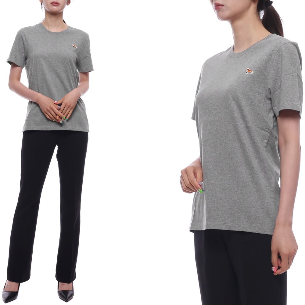 25SS 여성 베이비 폭스 패치 반팔티셔츠 (MW00110KJ0008 H131 25S)