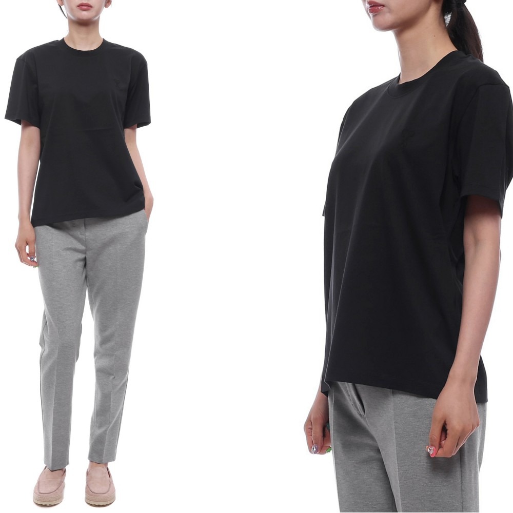 25SS 여성 하트 로고 반팔티셔츠 (BFUTS003 724 001 W 25S)